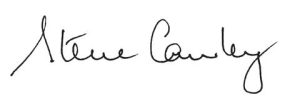 steve cowley signature